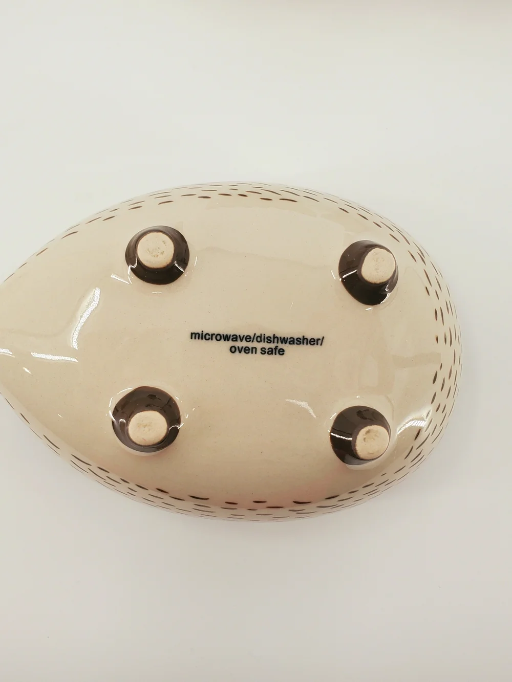 Hedgehog Measuring Cups Set Of 4 Ceramic Nesting Bowls NEW!